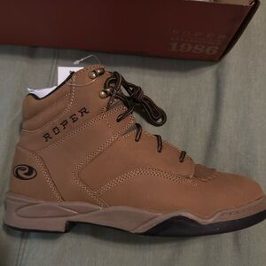 Roper Tan High-Top Sneakers